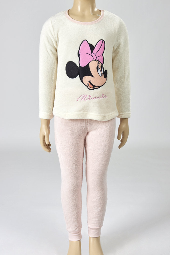 Pigiama Bimba in Coral Minnie Disney