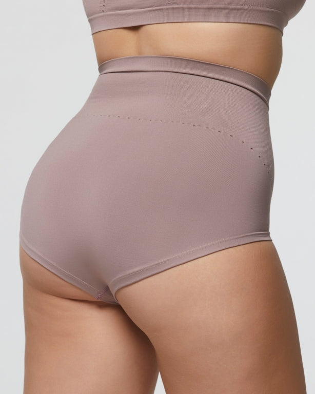 Pompea Slip vita alta in microfibra donna