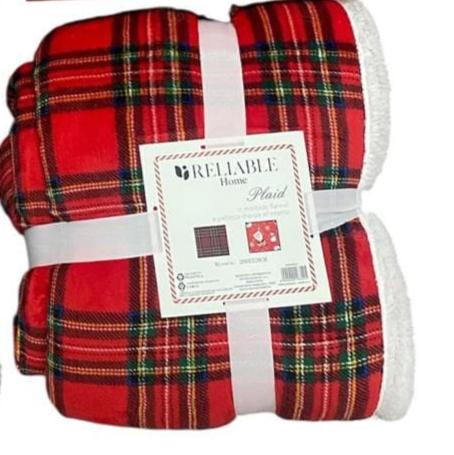Plaid Reliable Home in Sherpa