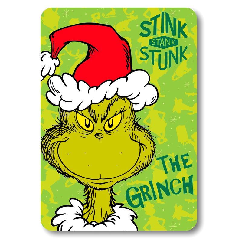 Coperta in pile Grinch