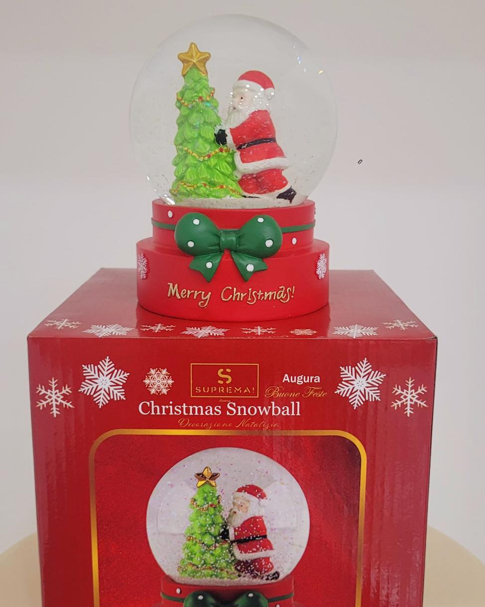Suprema Christmas Snowball - Babbo Natale palla di neve