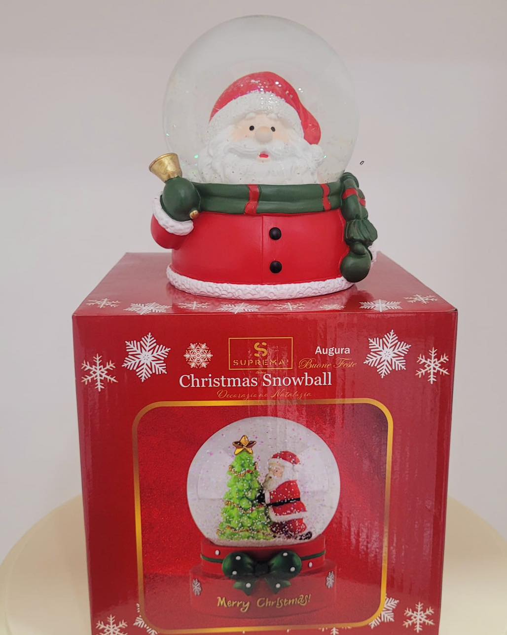 Suprema Christmas Snowball - Babbo Natale palla di neve