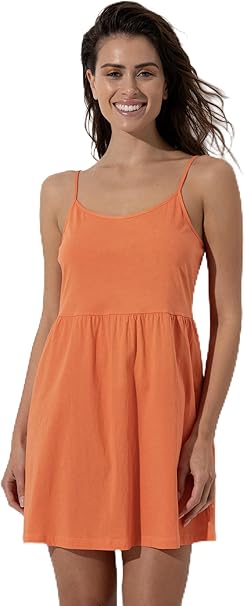 Lovable Copricostume Abitino Estivo con Spalline Vestito Spiaggia Mare Vacanza Beachwear L0DUO