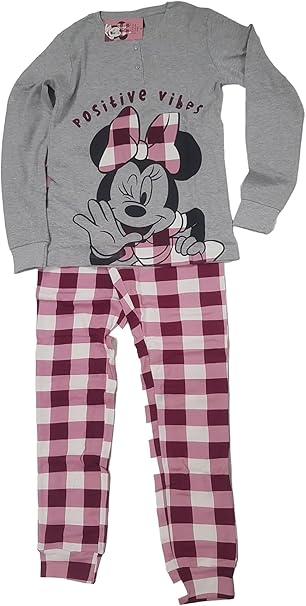 Pigiama Caldo Cotone Minnie Sabor DYD6248C