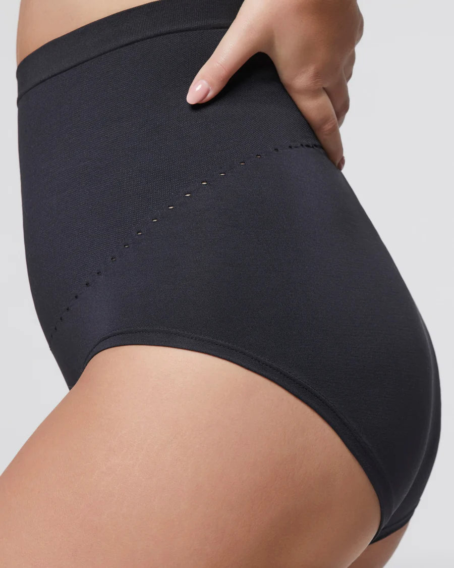 Pompea Slip vita alta in microfibra donna