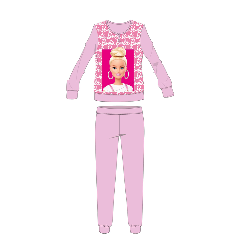 Pigiama Bimba Lungo Barbie Disney