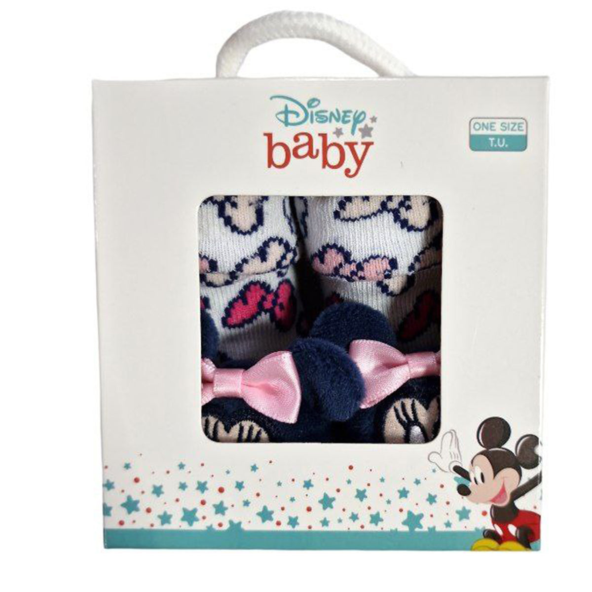 Minnie Calzini in cotone con sonaglino interno - DISNEY