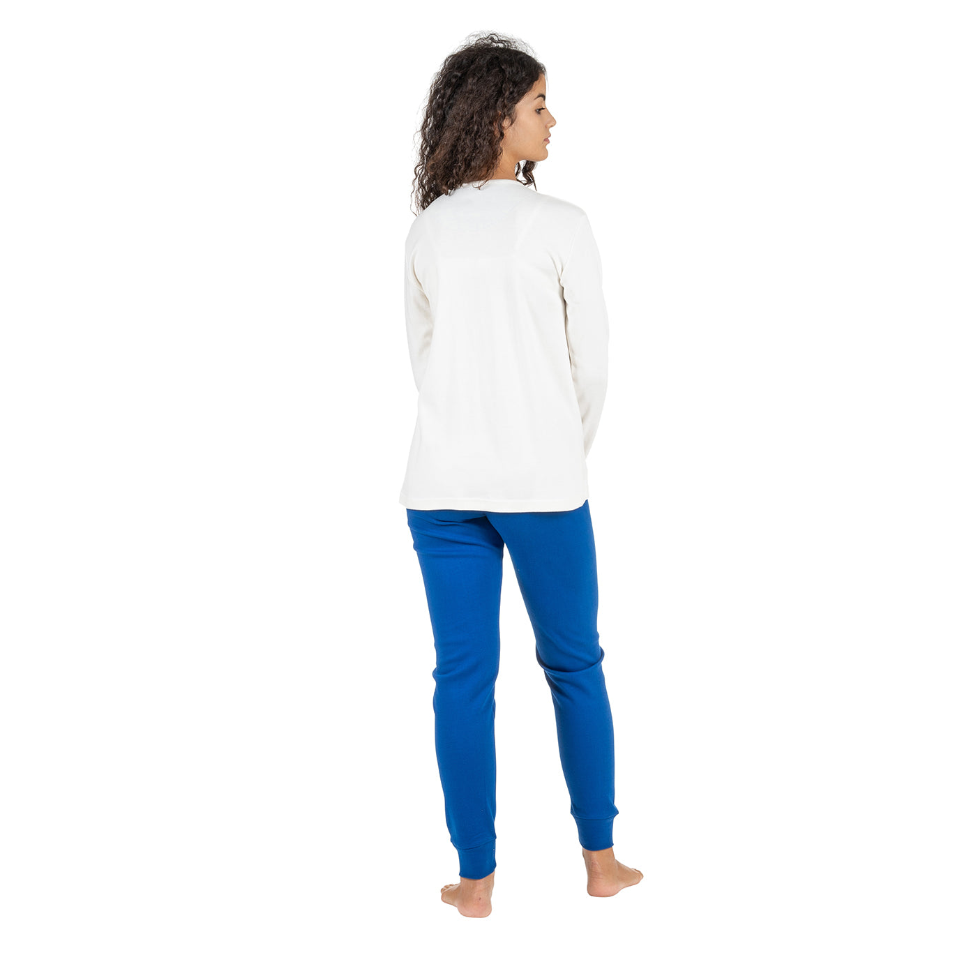 Pigiama donna caldo cotone Amore & Sbadigli DCC-227