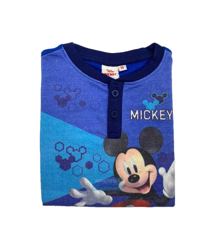 Pigiama bimbo felpato Disney Topolino manica lunga Art. 1967