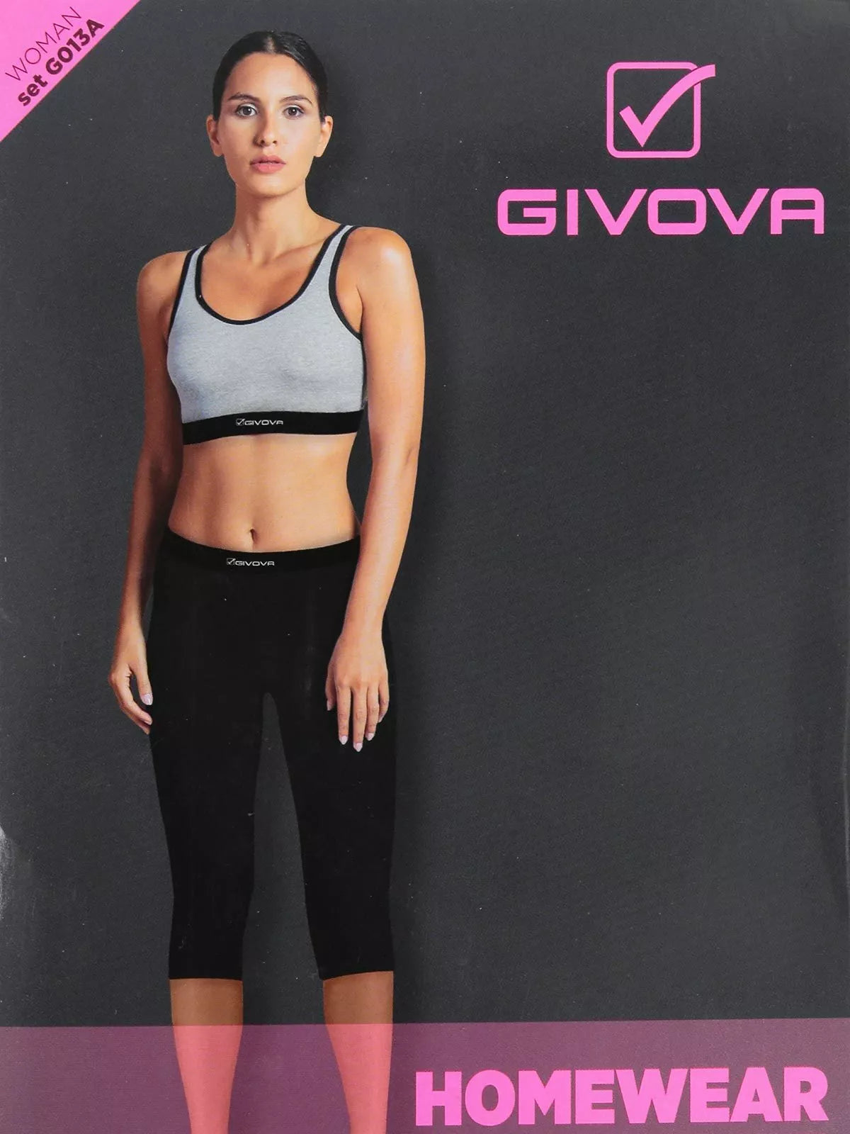 Givova Completo sportivo donna top + leggings G007A