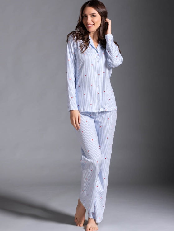 Pigiama Aperto Lungo Love And Bra 112099