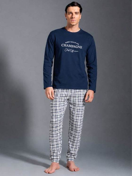 Pigiama Lungo Uomo 116399 Officina45