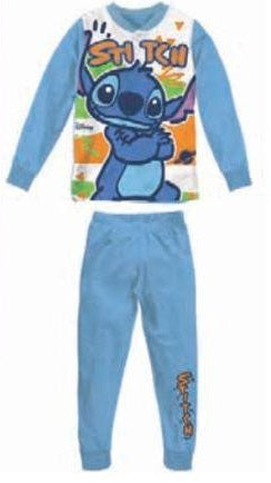 Stitch Pigiama Bimbo in Cotone Jersey Estivo Leggero DY40G7590