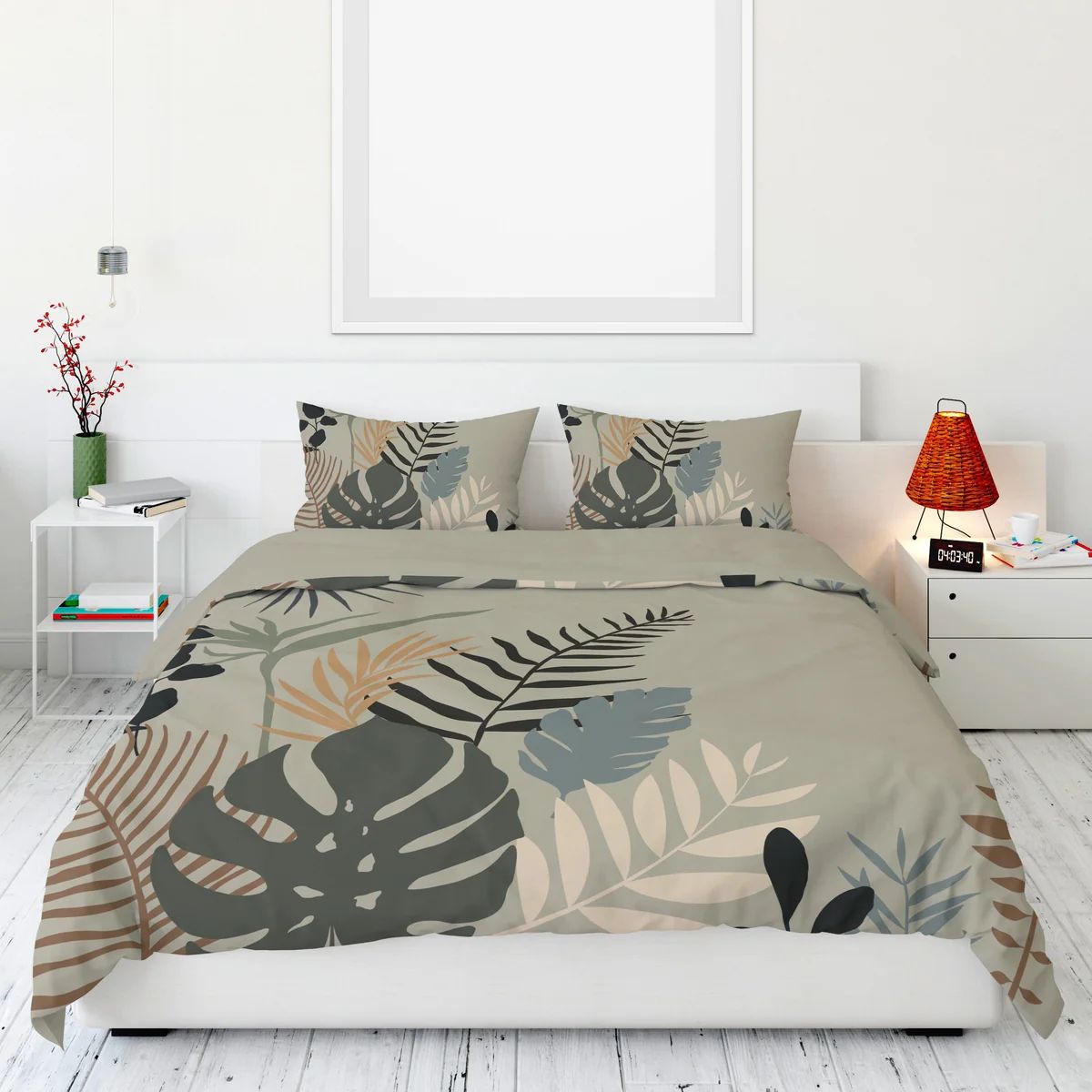 Spiga - Copripiumino Matrimoniale velluto - Monstere