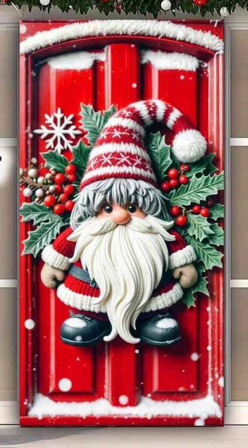 Copriporta di Natale