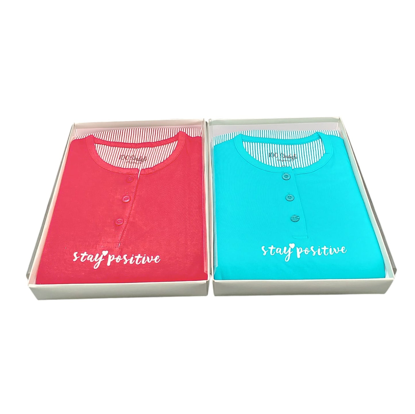 100 SBADIGLI pigiama donna 3 PEZZI DLC-712