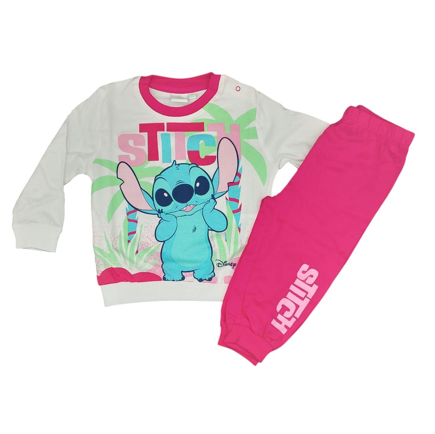 Stitch Pigiama cotone estivo Disney neonata baby DY32B2002