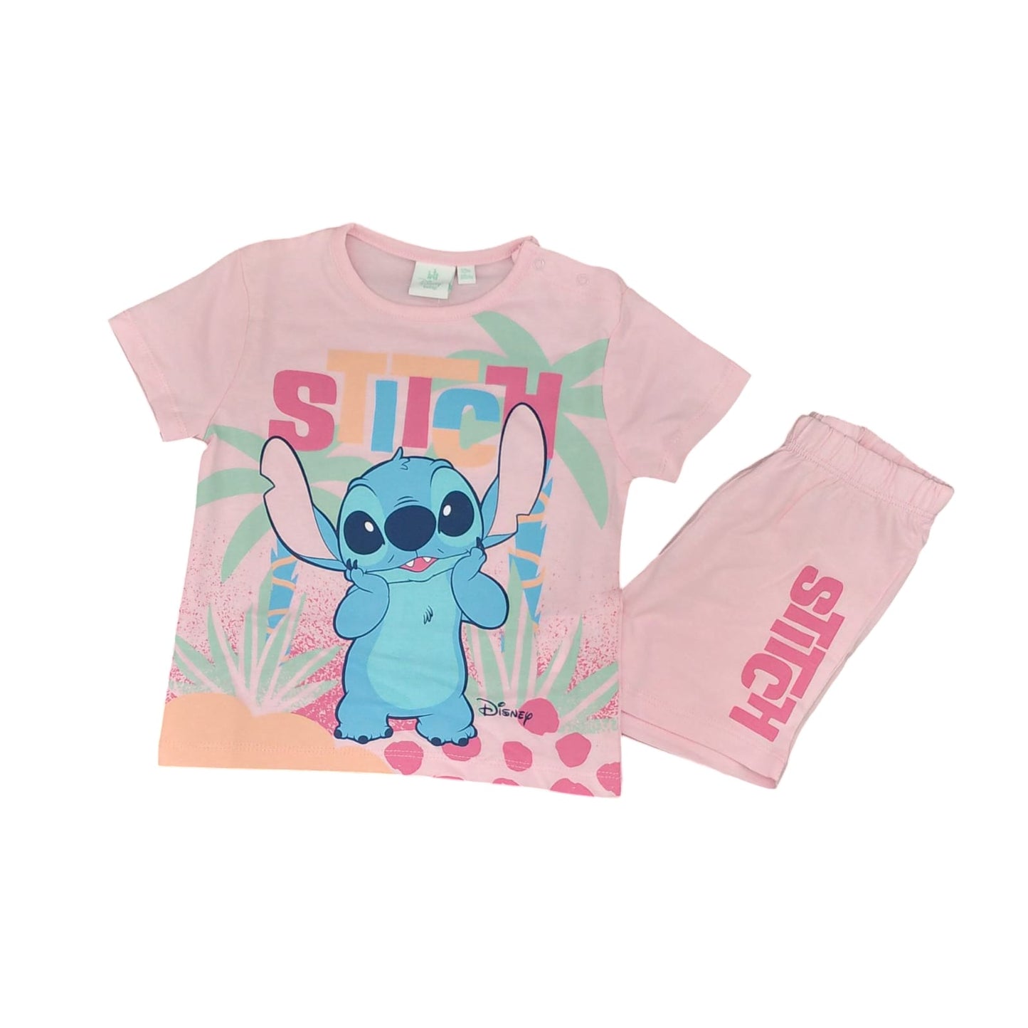 Stitch Pigiama corto Baby Bimba DY34K2015