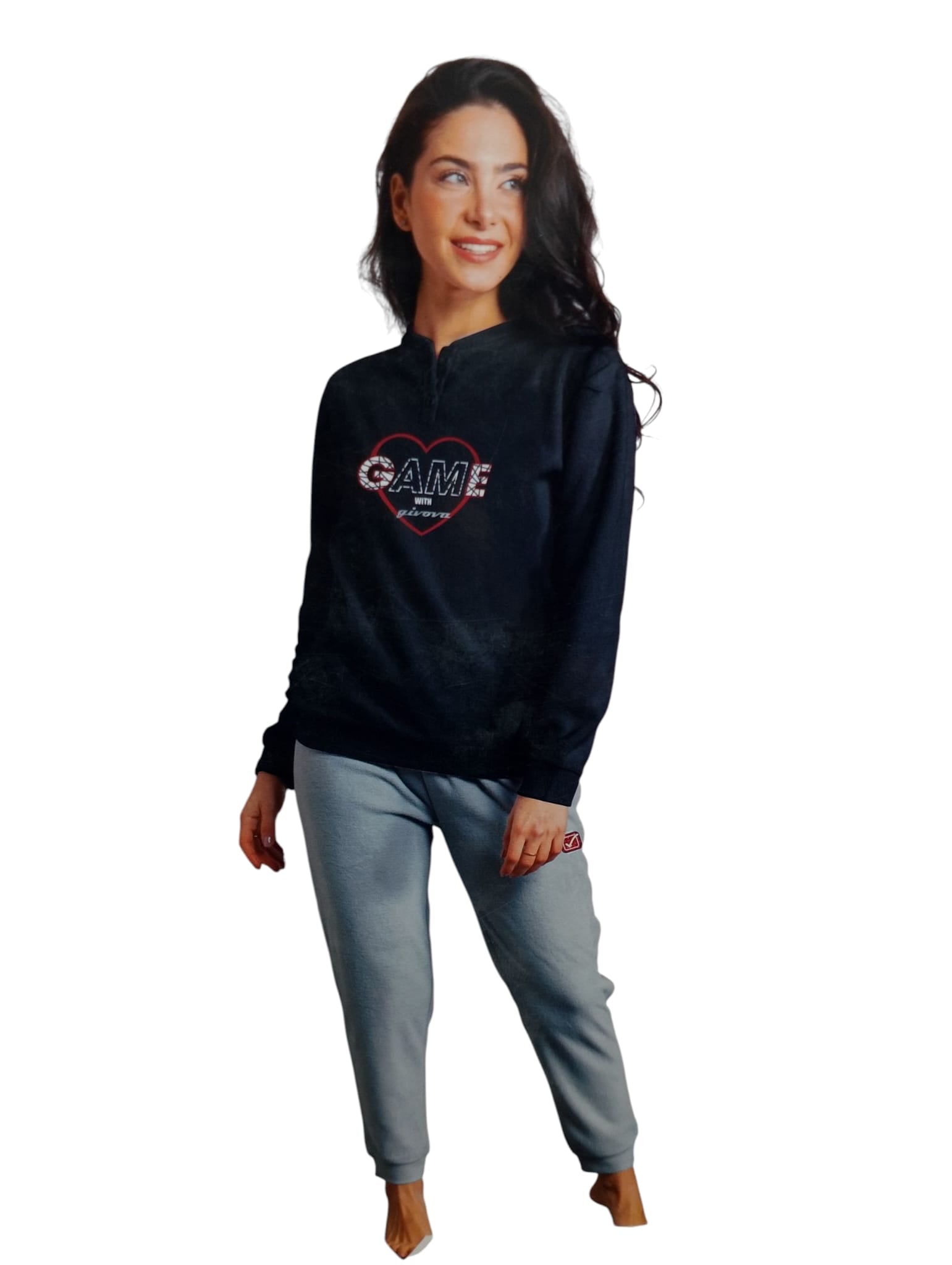 Givova Pigiama Donna in pile GP059