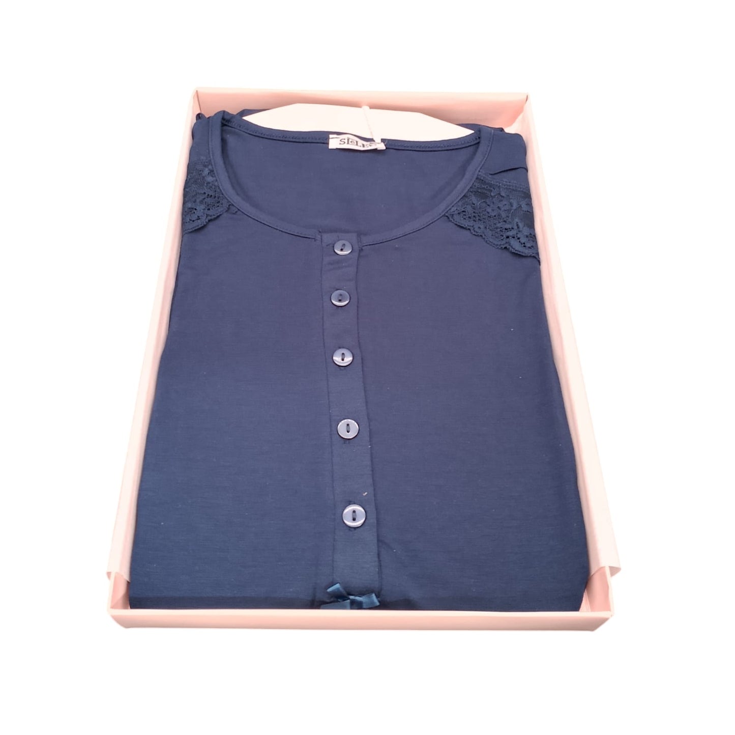 Siélei Camicia da notte serafino manica lunga EL25