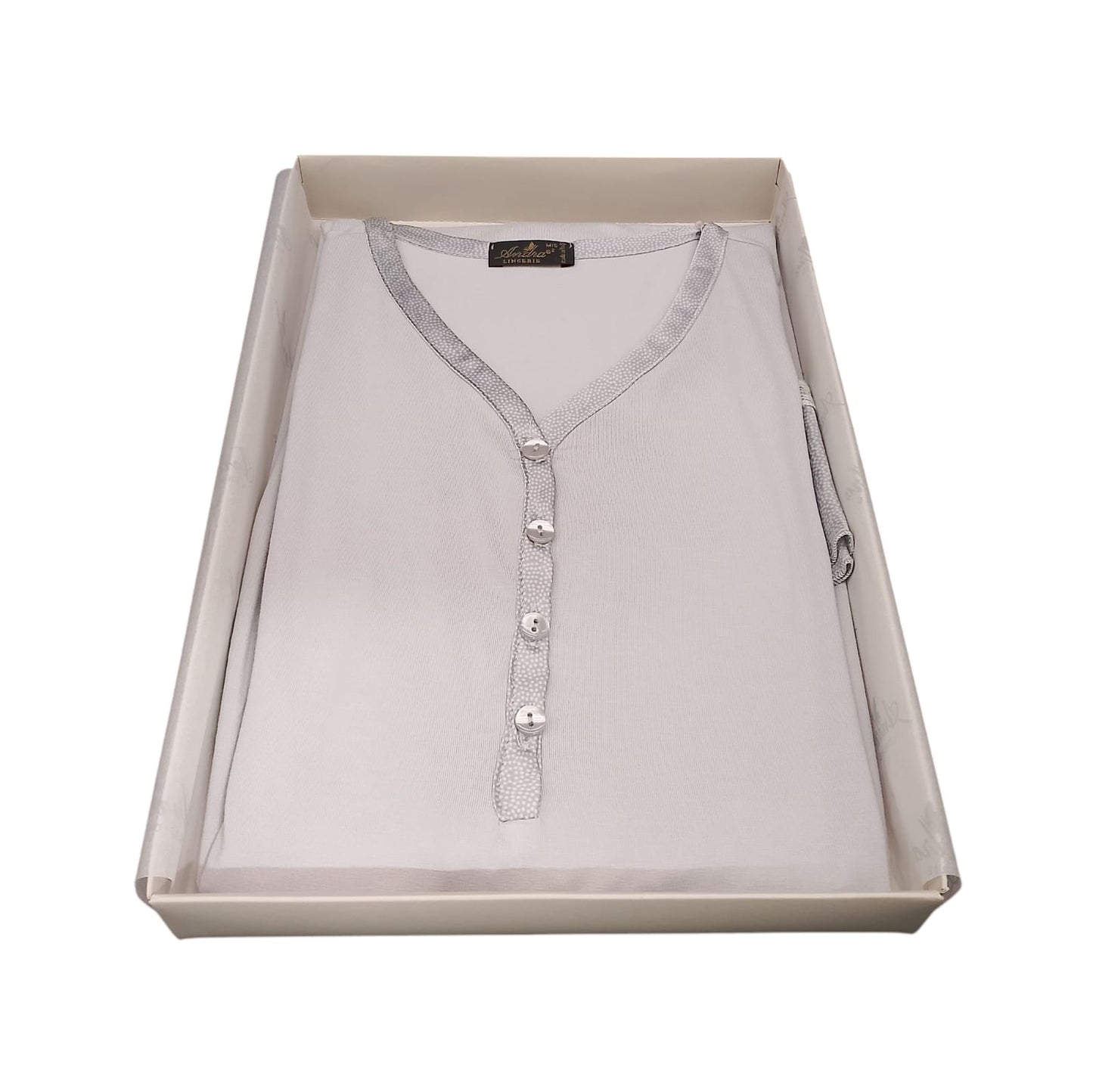 Andra Camicia notte donna manica lunga 7399