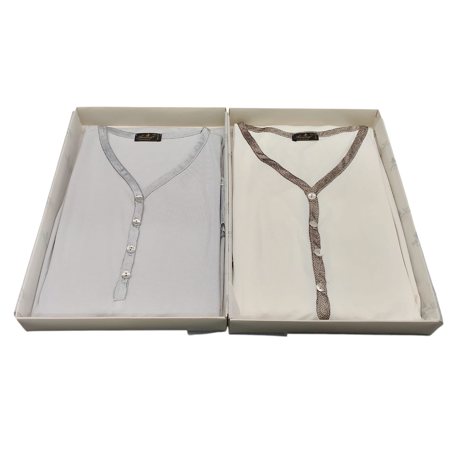 Andra Camicia notte donna manica lunga 7399