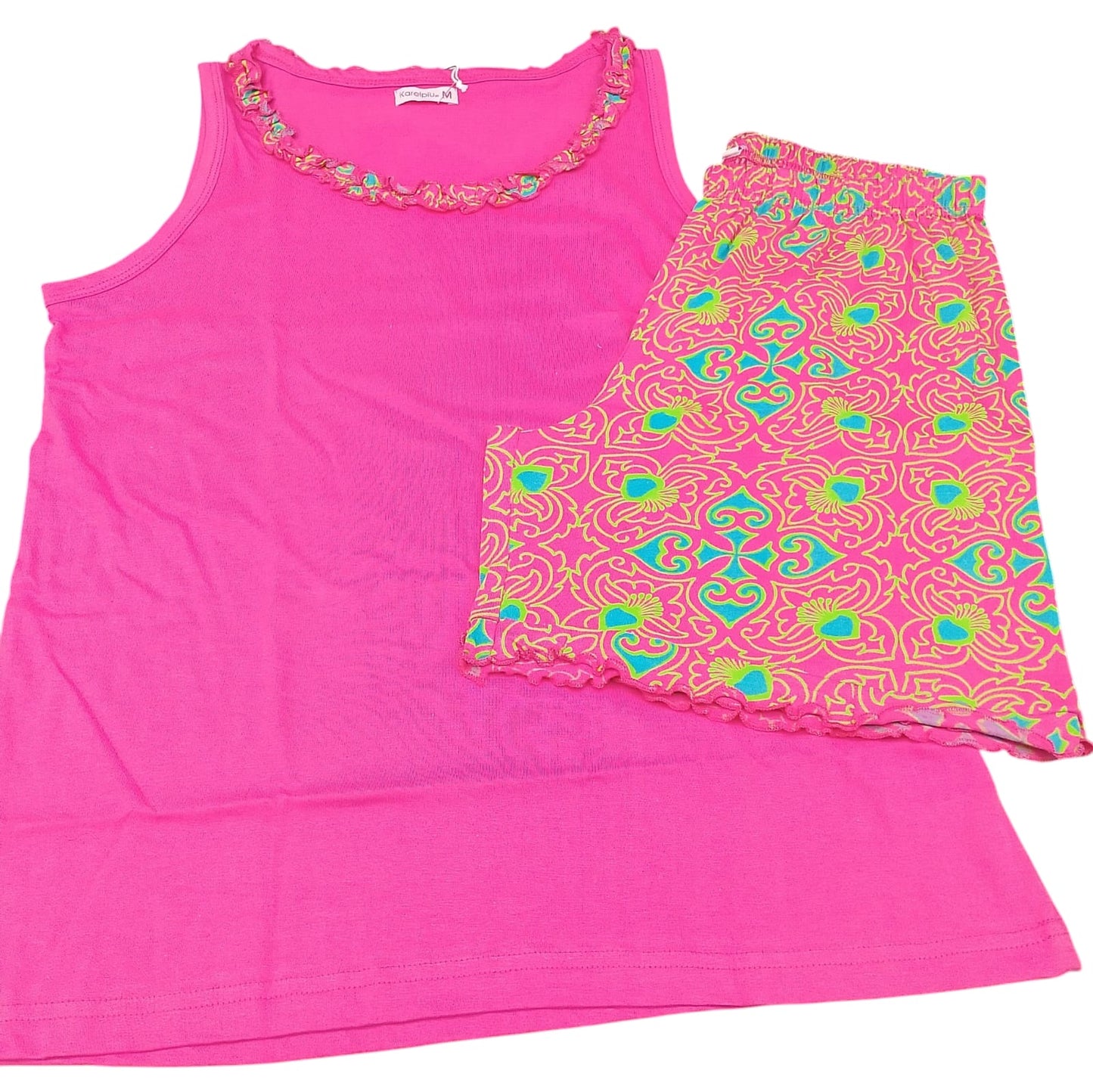 Karelpiù Pigiama giromanica Donna SK8429