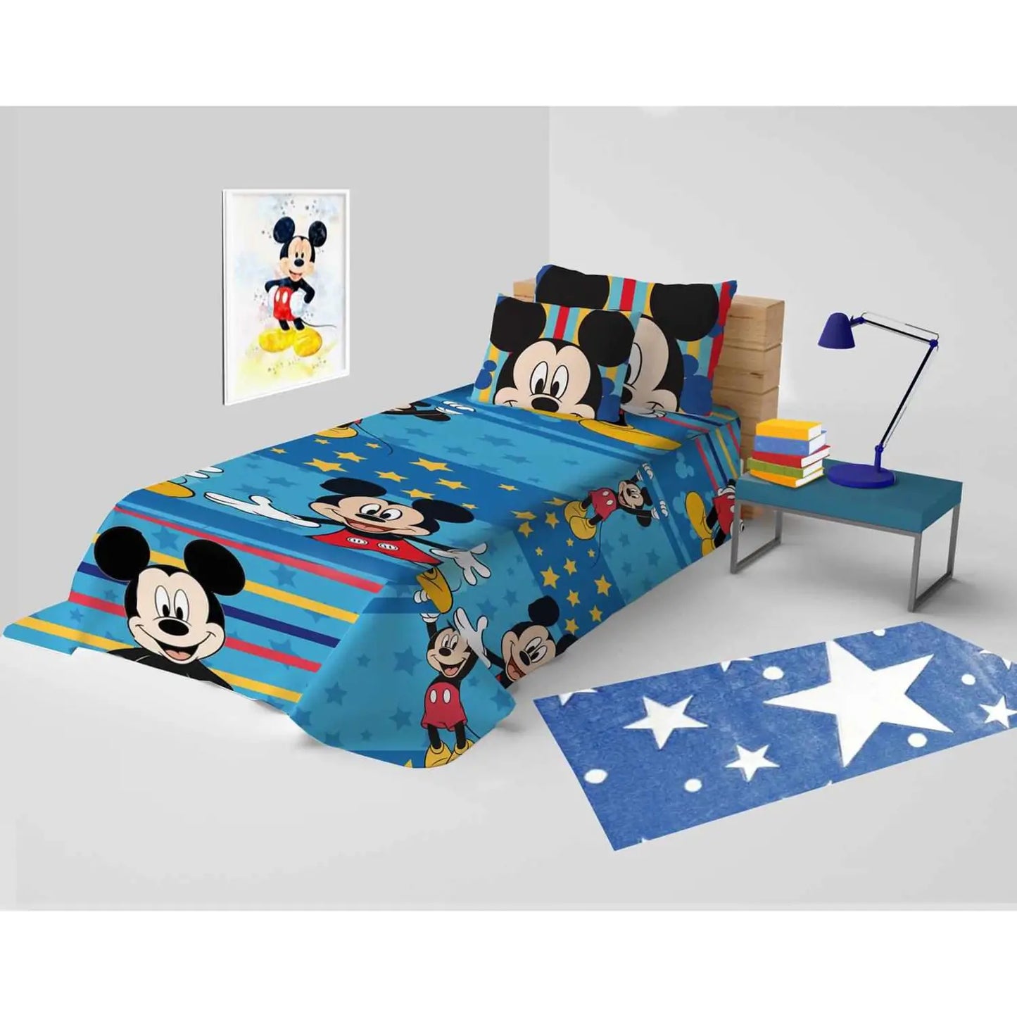 Copriletto per Letto Singolo - Mickey Mouse