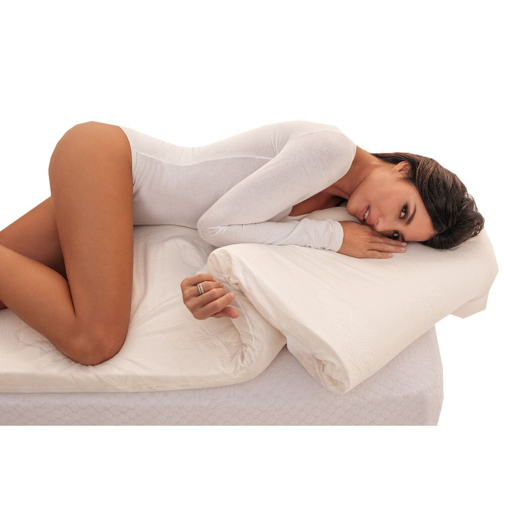 Biancaluna Topper Piazza e mezza in memory foam