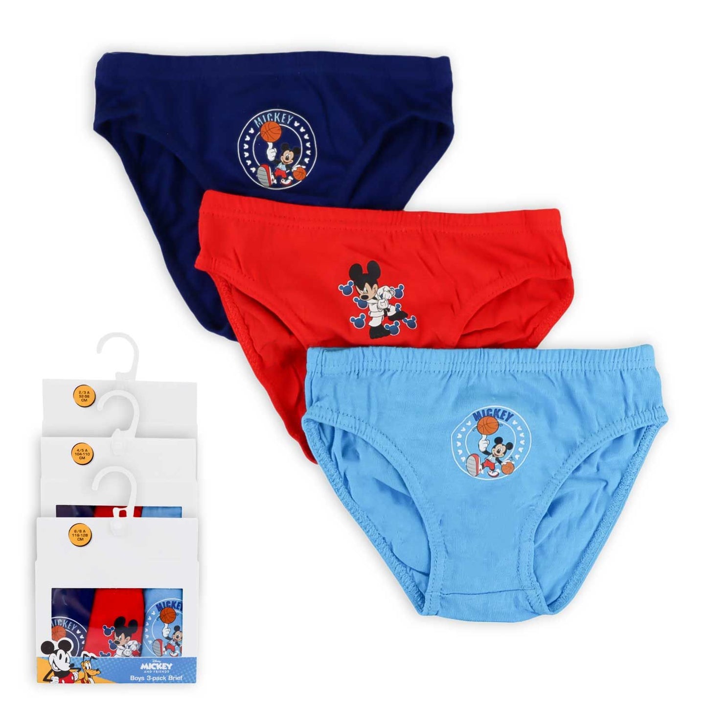 Mickey Mouse mutandine set da 3 pezzi