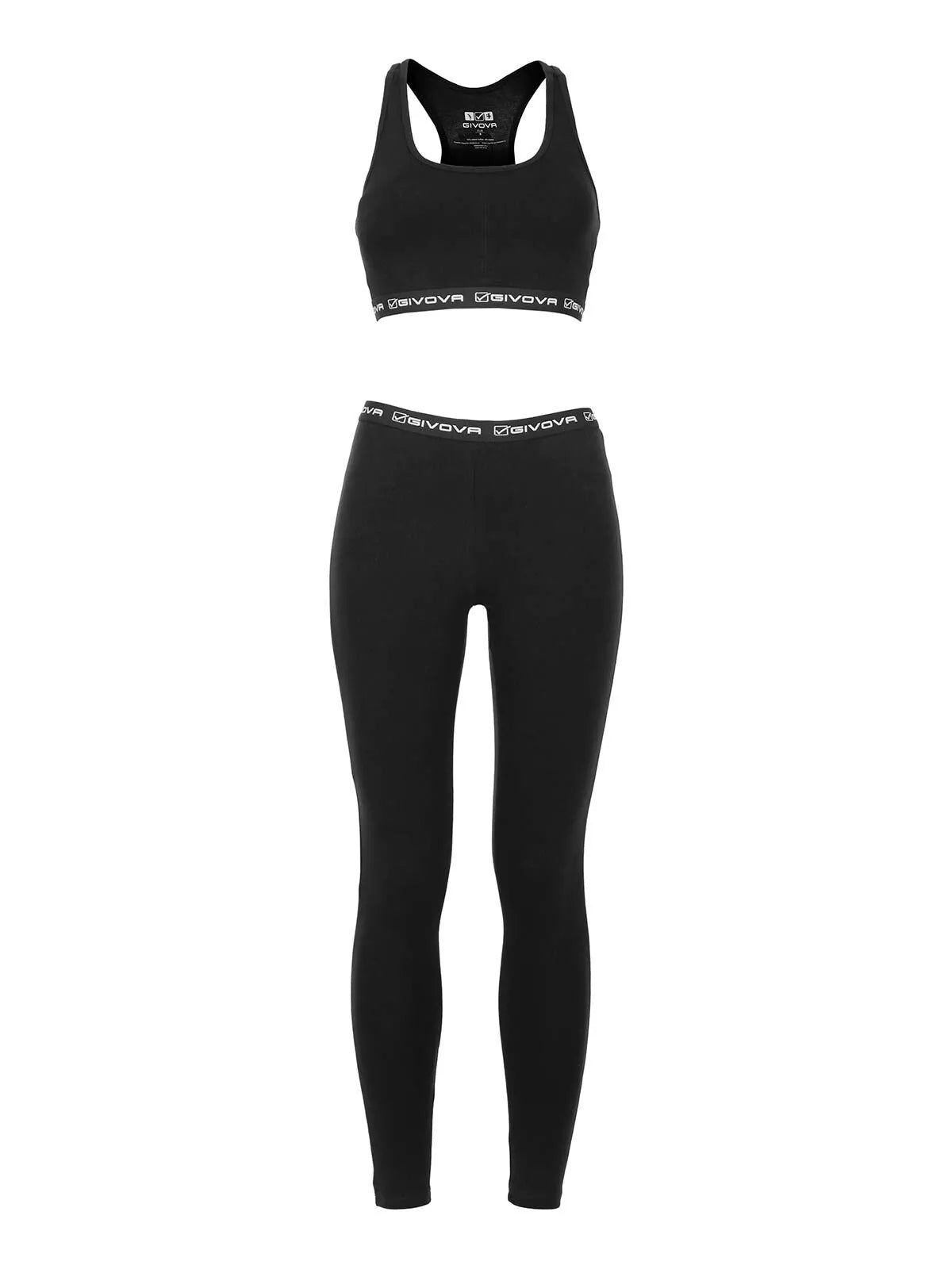 Givova Completo sportivo donna top + leggings G003A
