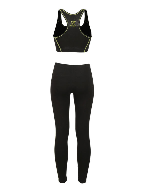 Givova Completo sportivo donna top + leggings