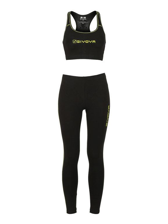 Givova Completo sportivo donna top + leggings