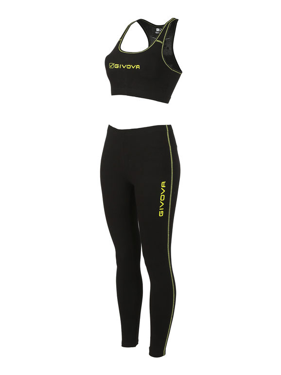 Givova Completo sportivo donna top + leggings