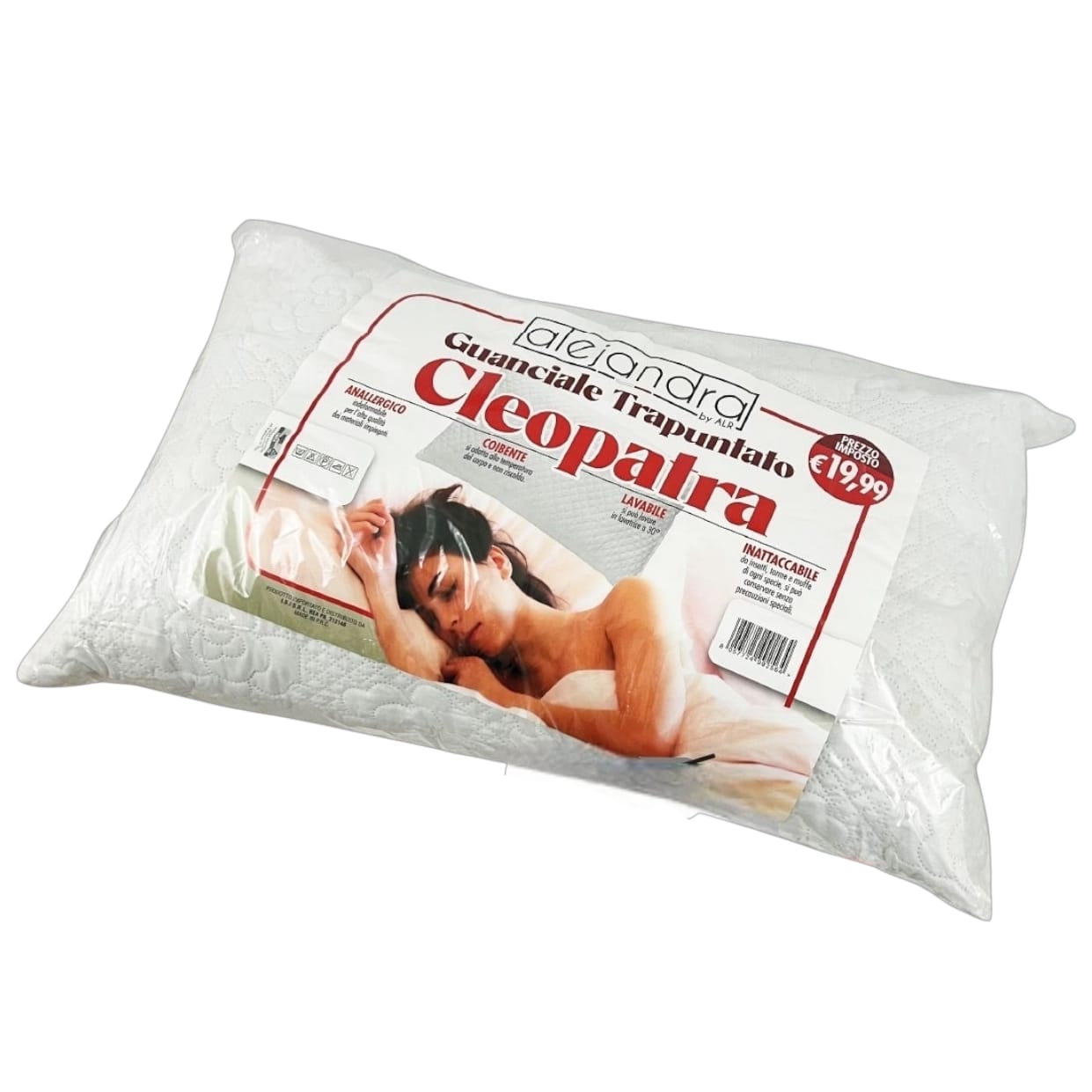 Guanciale Trapuntato Cleopatra Anallergico Indeformabile