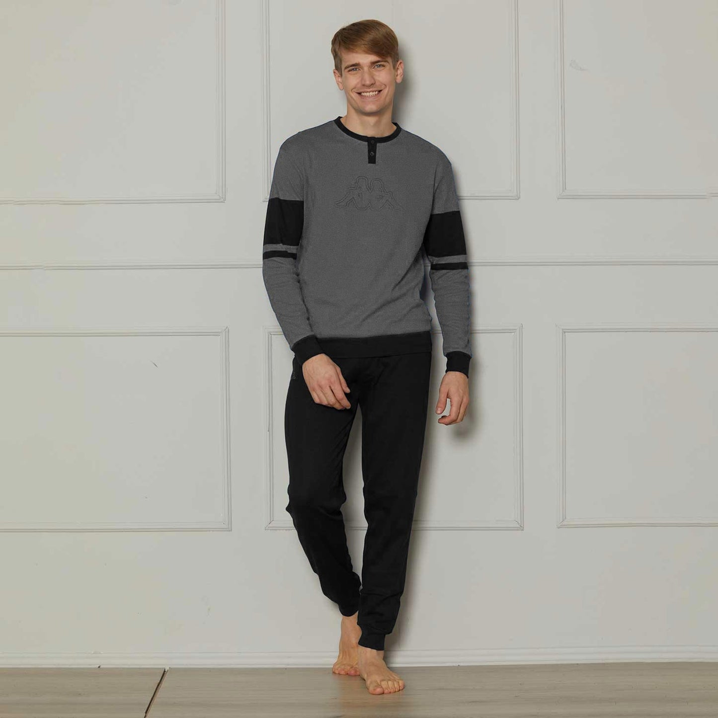 Kappa Pigiama uomo caldo cotone KMW25002