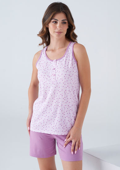 Karelpiù Pigiama spalla larga donna - KC8308