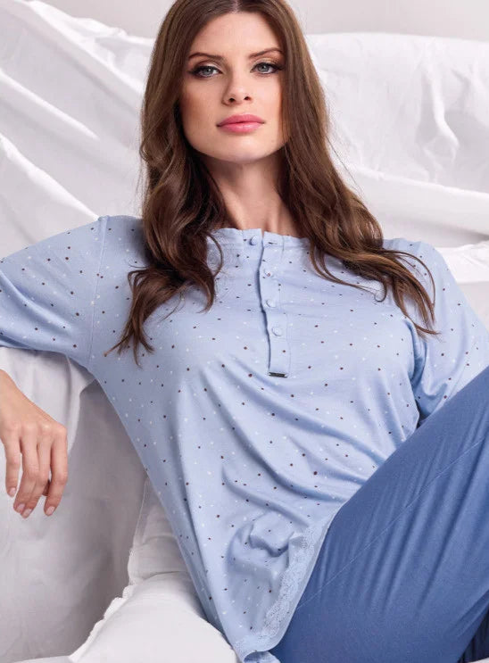 Lormar Pigiama donna manica lunga PIN652666