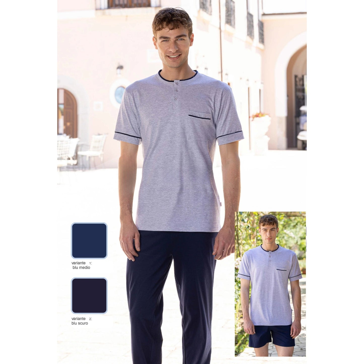 Irge pigiama Uomo 3 Pezzi - TU50