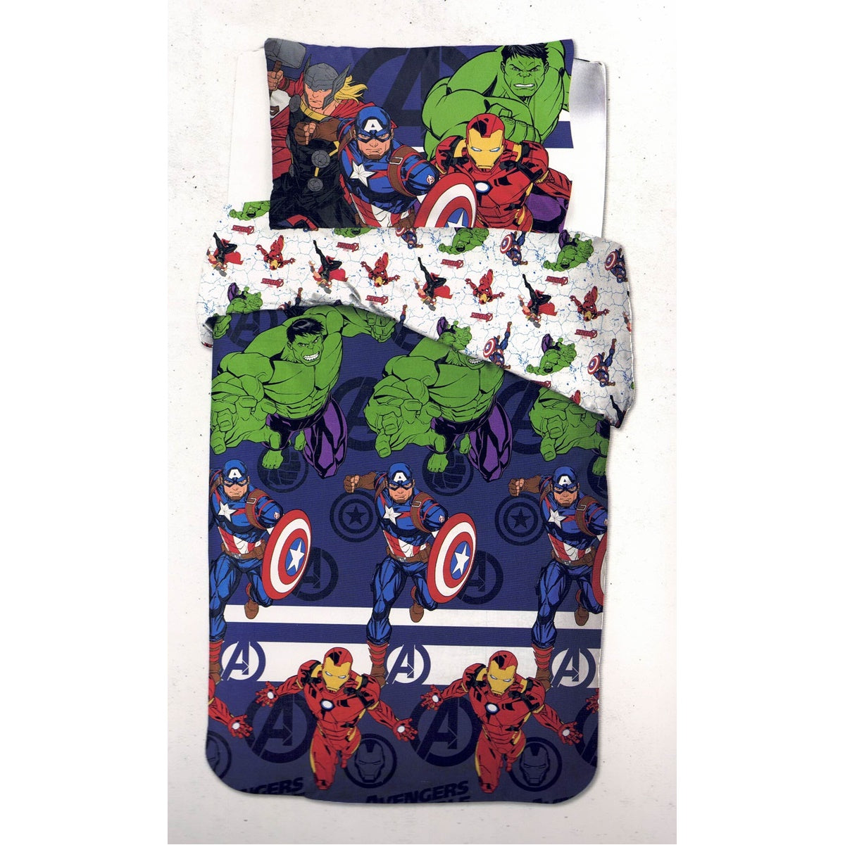 Avengers completo letto singolo