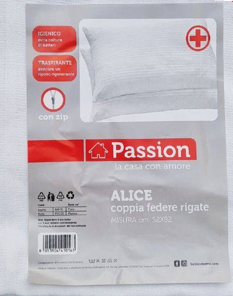 Passion Coppia federe copricuscini