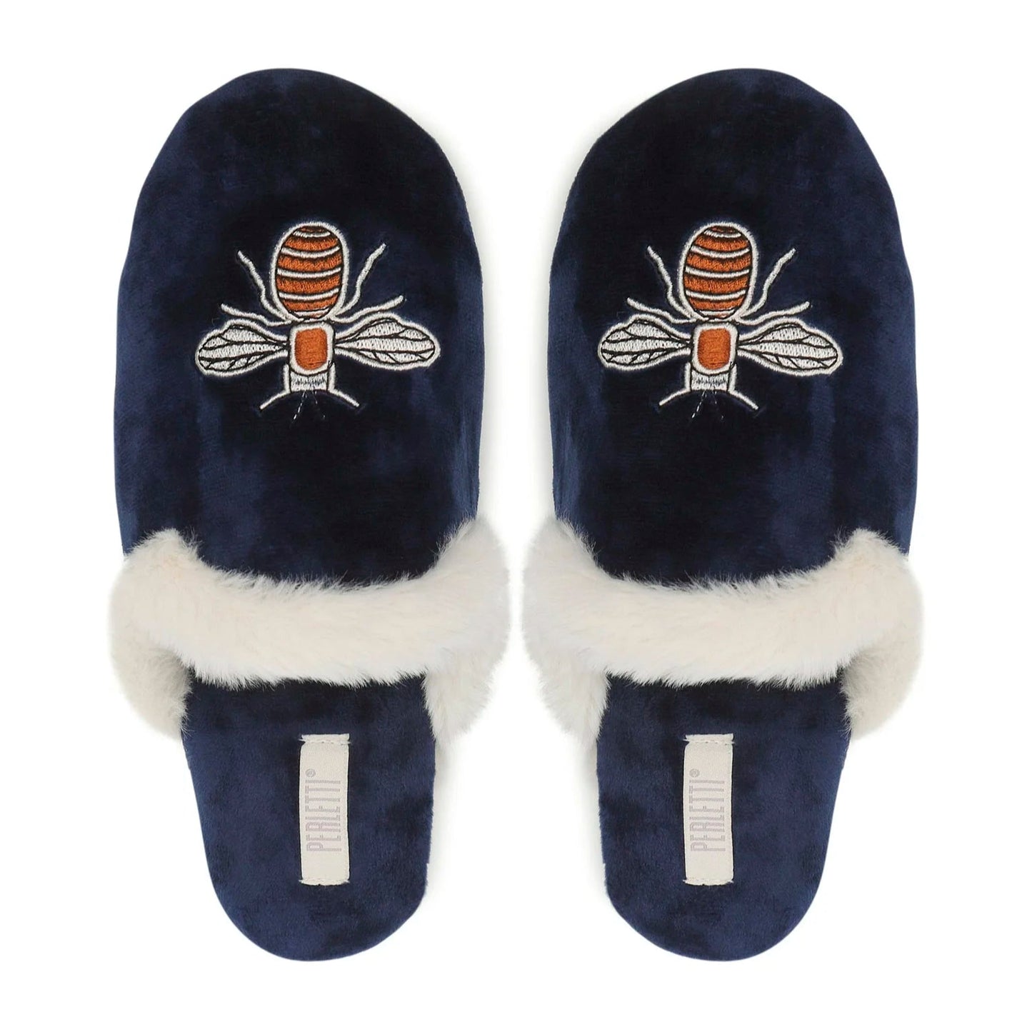 Perletti Pantofole 80183 Blu scuro