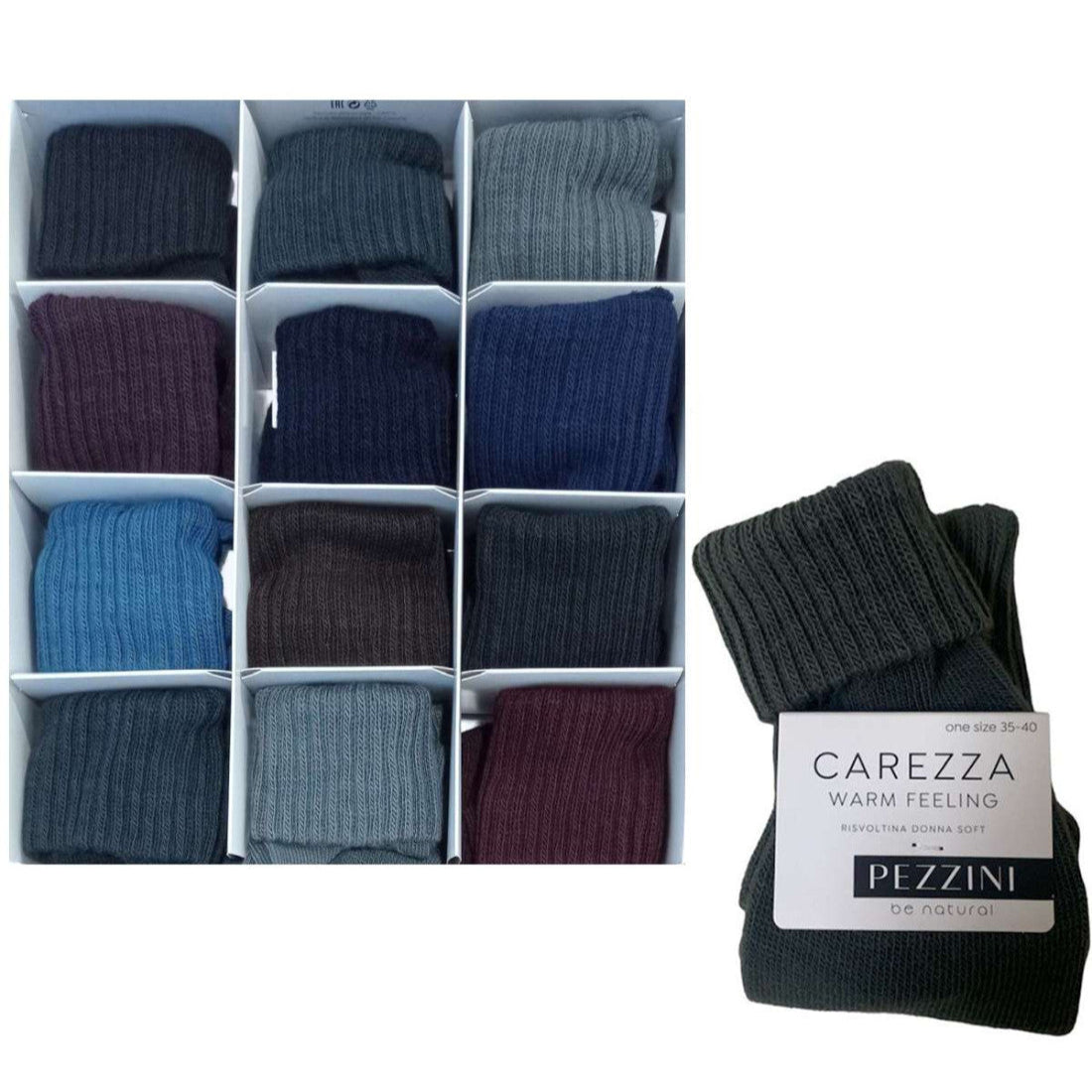 Pezzini Calza Corta donna - Carezza