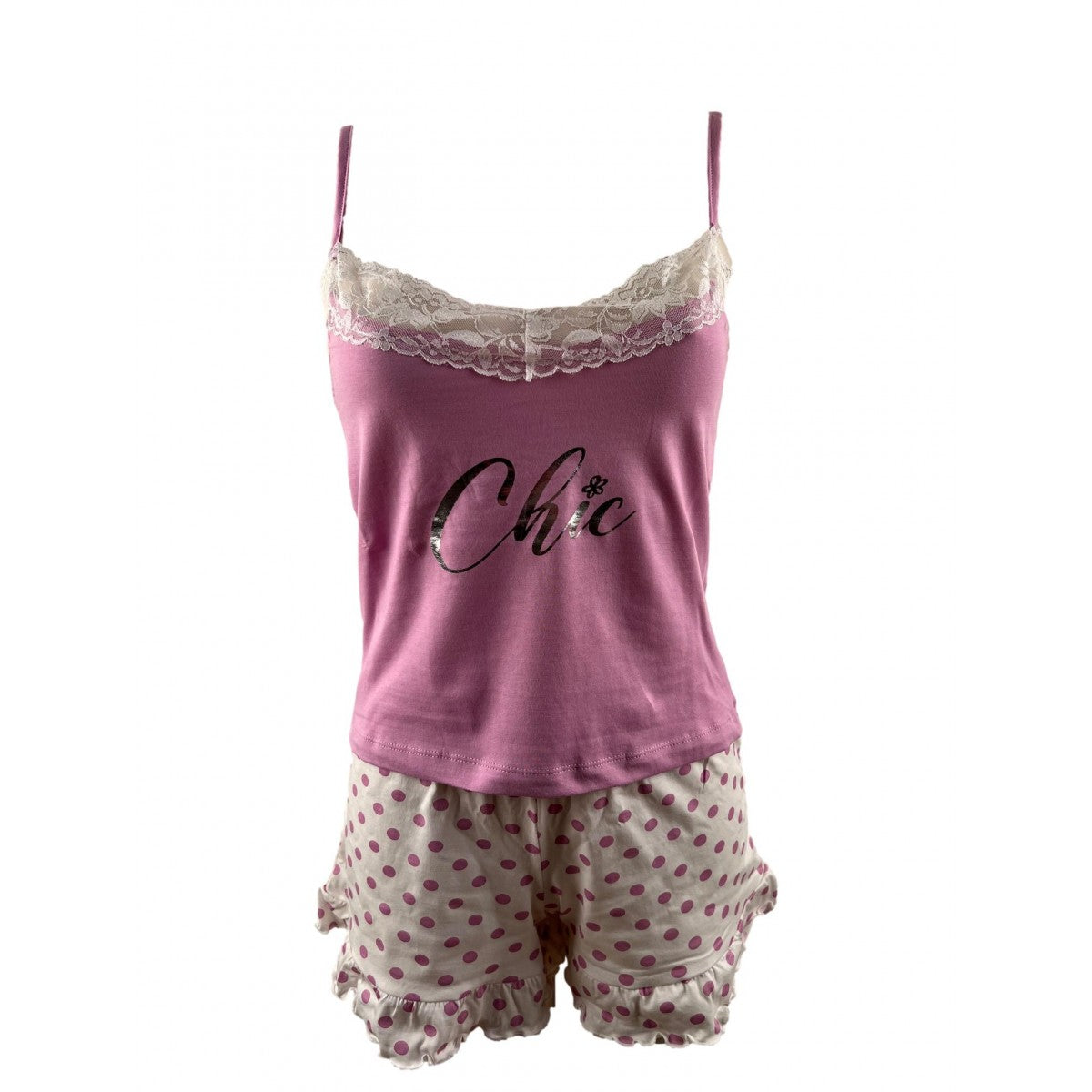 Pigiama corto donna spalla larga - Love and Bra