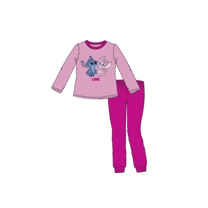 Pigiama Bimba in Coral Stitch Disney