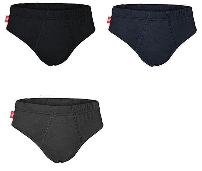 Liabel 3 Paia di Slip Uomo in 100% Cotone LS459C