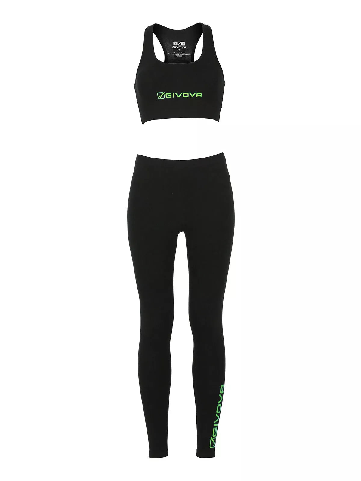 Givova Completo sportivo donna top + leggings