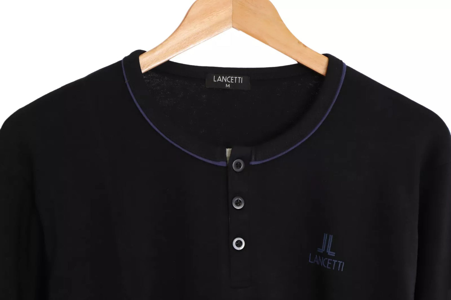 Lancetti Pigiama Uomo Interlock Caldo Cotone LMW00146