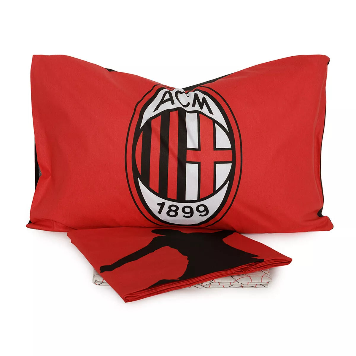 Completo Letto 1 Piazza AC MILAN Prodotto Ufficiale