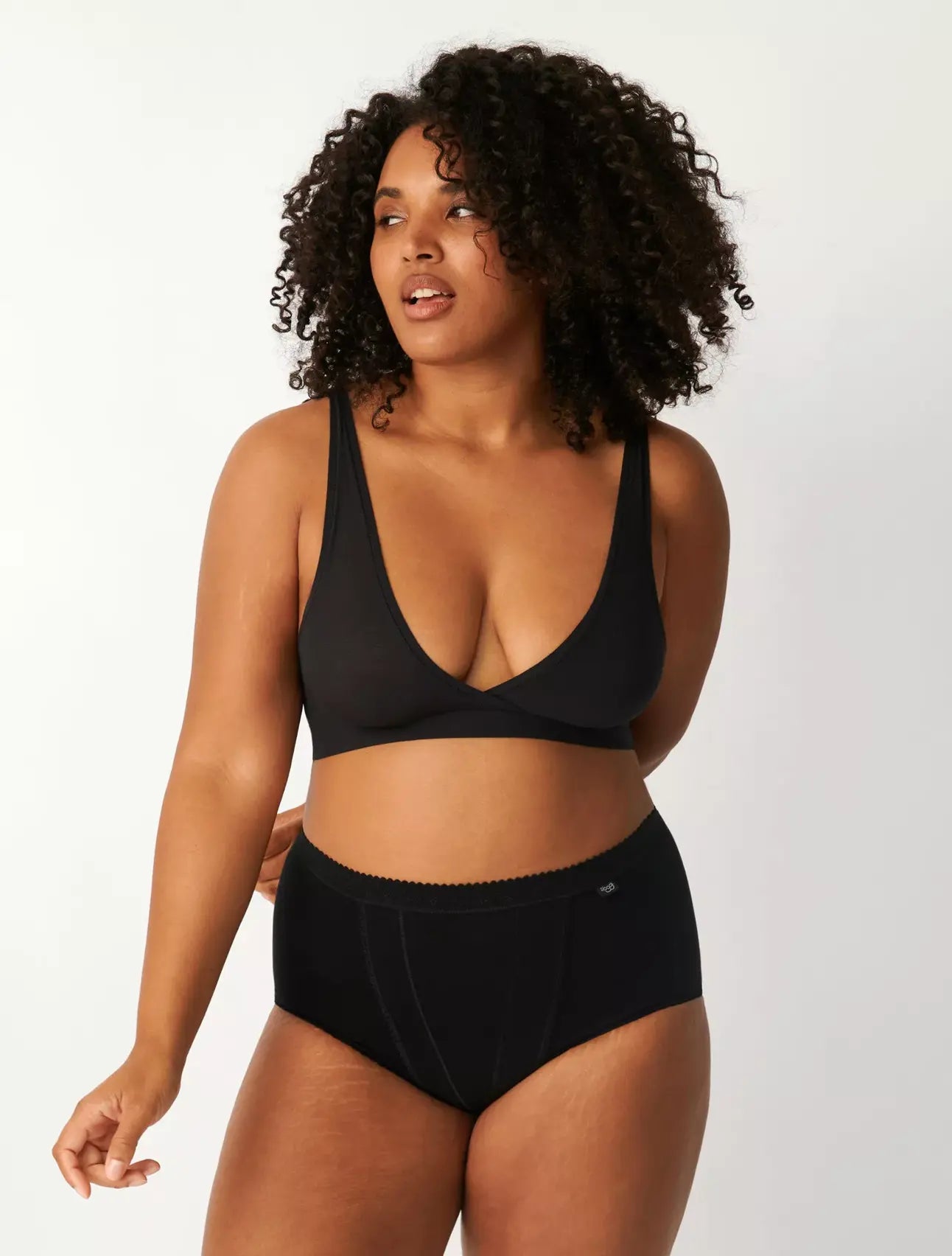 Sloggi mutande donna vita alta Control Maxi Confezione da 2 Slip